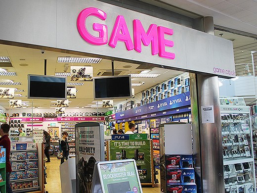 Game has over 600 stores in the UK